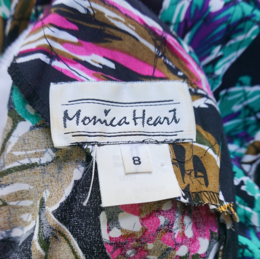 VTG Summer Floral Dress - Picture 4 of 4